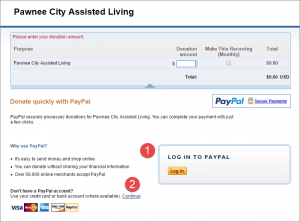 PayPal-Donations-LandingPage